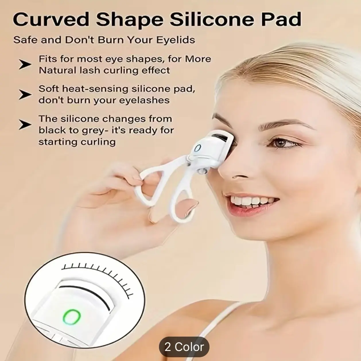 Electric Eyelash Curler With Heating