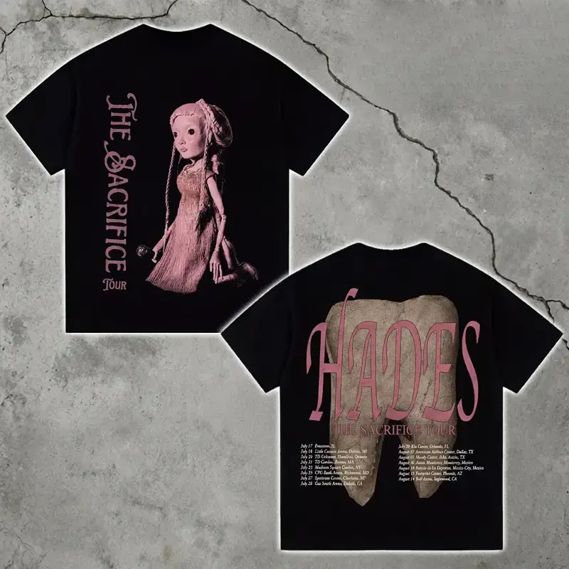 Melanie Martinez - Hades: The Sacrifice Tour 2026 PremiumT-Shirt Graphic Alternative Pop Melanie Martinez Fan Merch Gift For Music Lover,Vintage Fan Merch for Music Lovers S–4XL