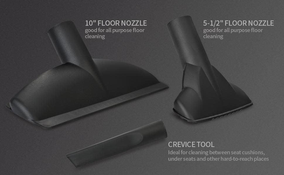 #backtoschool Shop-Vac 3-Pack Nozzle Kit, 1-1/4 Inch Diameter for Wet/Dry Use, Includes Gulper, Crevice and Floor Tool