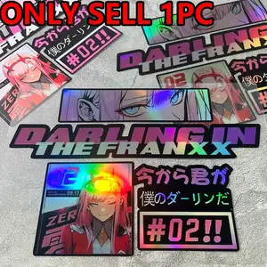 Anime Girl Pattern Car Sticker, Waterproof Self Adhesive Car Decal, Universal Decorative Sticker for Car Body & Window, Sticker for Cars, Waterproof Decals