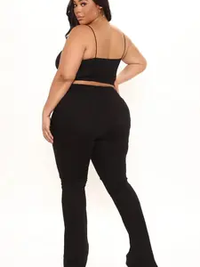Tall Deep In My Soul Flare Jeans - Black