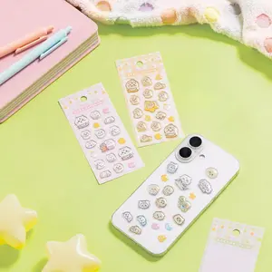 New Chiikawa Baby Series Glue-on Stickers Threedimensional Cartoon Stickers Cute in Stock Gift Chii Usagi Hachiwera Momonga