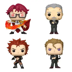 Funko Pop Solo Leveling (Woo Jinchul, Go Gunhee, Choi Jong-in, Baek Yoonho) Vinyl Figures