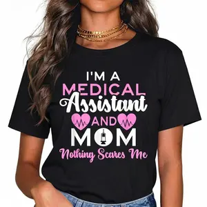 Medical Assistant Mom Accessories Registered Nurse Nursing T-Shirt100% cotton