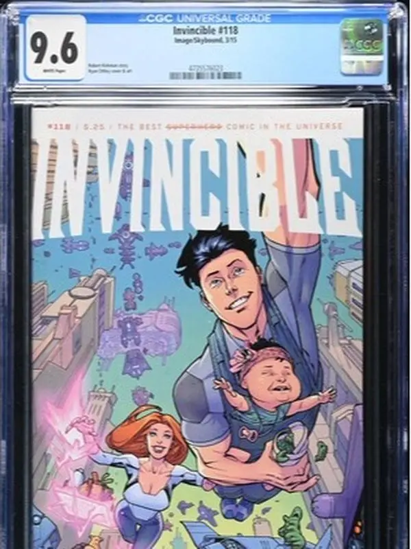 Invinible 118, Cgc 9.6