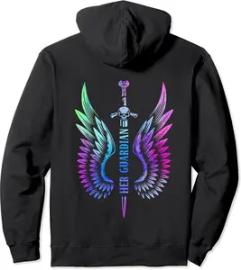 Her guardian wings Pullover Hoodie - Briannama Shop 40B08TNLYVJP