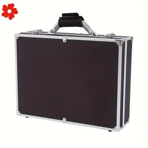 New Professional Aluminum Coin Storage Case 5 Compartments.safe