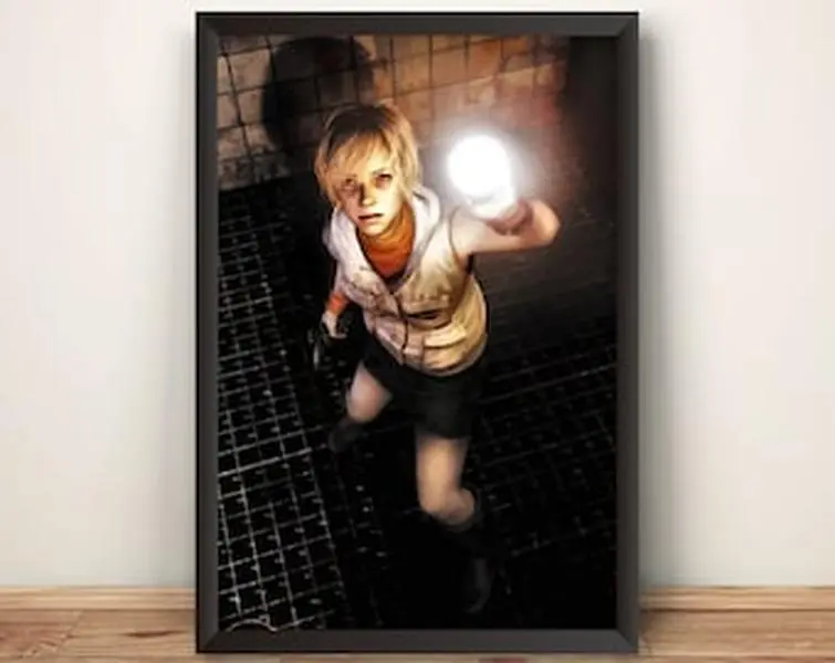 Heather Mason V4 Silence Hill 3 Cover Premium Poster Heather Mason V4 Silence Hill 3 Cover Premium Poster