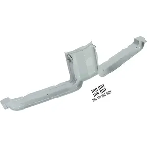 KQQIO Grille Center Stone Shield Compatible with 1971 Oldsmobile 442 1971-1972 Oldsmobile Cutlass/Cutlass Supreme/F85/Vista Cruiser Replacement for 410642 Gray