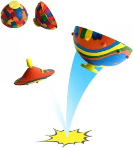 Bounce Bowls Fidget Toys Creative Camouflage Bouncing Bowls Jumping Bounce Fidget Toys  Bounce Ball Toys Jumping Bowls Outdoor Sports Novelty Stress Relief Toys