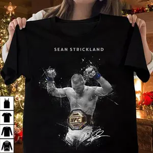Sean Strickland T-Shirt UFC Fighter Tee HY614