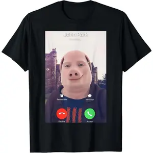 100%25 Cotton John Pork Is Calling T-Shirt