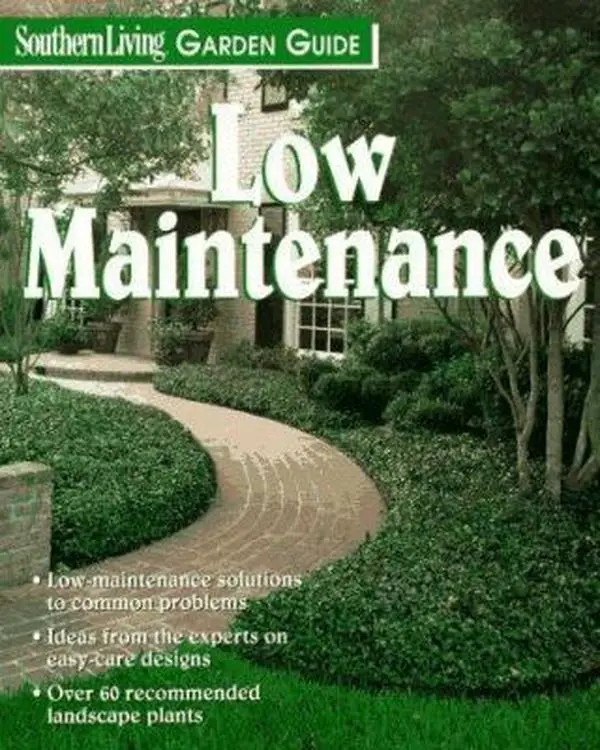 Used Paperback Book - Low Maintenance Gardening by Oxmoor - in english