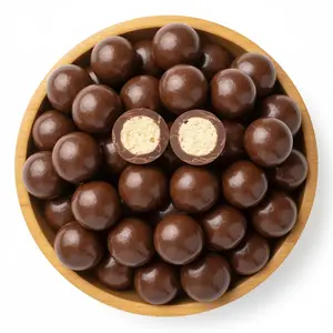 NY Spice Shop Espresso Malted Milk Balls Candy Birthday Gifts - Chocolate Malted Milk Balls - Dark Chocolate Malt Ball Holiday Snacks