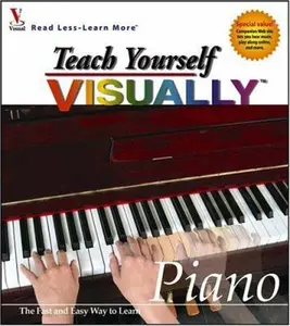 USED-Teach Yourself VISUALLY Piano by maranGraphics (Paperback)