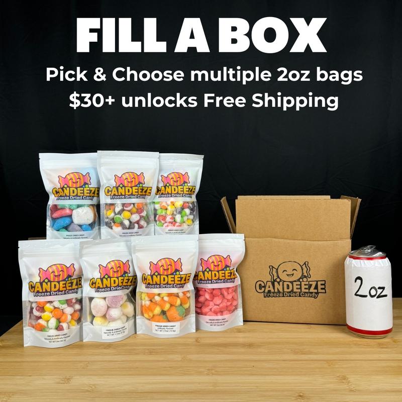 Candeeze Freeze Dried Candy Bundle - Pick & Choose 20+ Flavors - Made in USA - TikTok Shop - Crunchy & Crispy Candy Sweet Snack