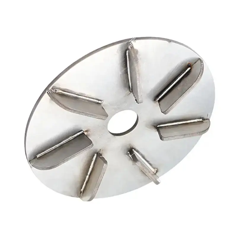 Labor-Saving Pig Hair Remover Scraper Disc Cleaning 10cm Stainless Steel Grinding Blade Hair Scraper Angle Grinder Hair Removal Tools