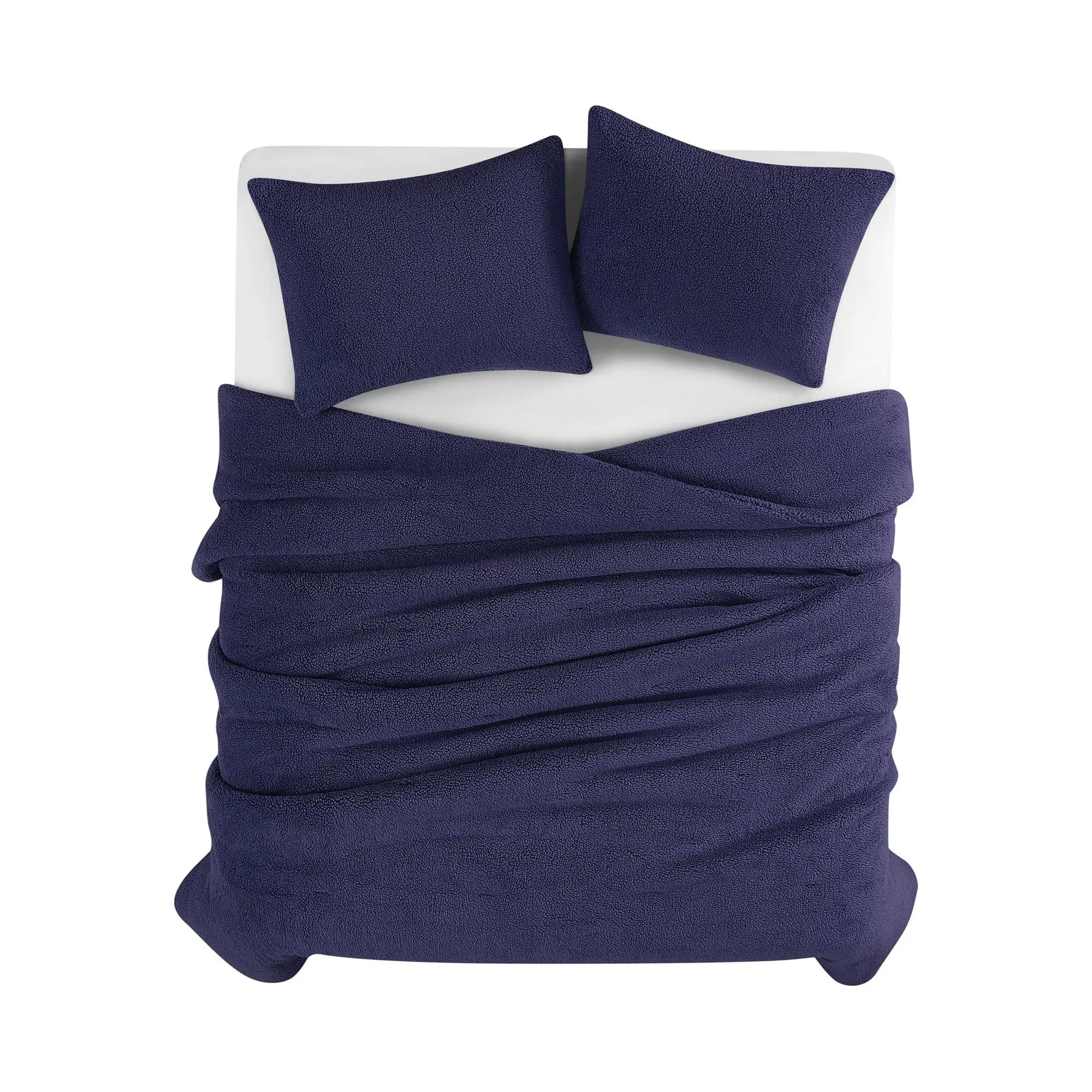 Brooklyn Loom Oversized Marshmallow Sherpa KingComforter Set