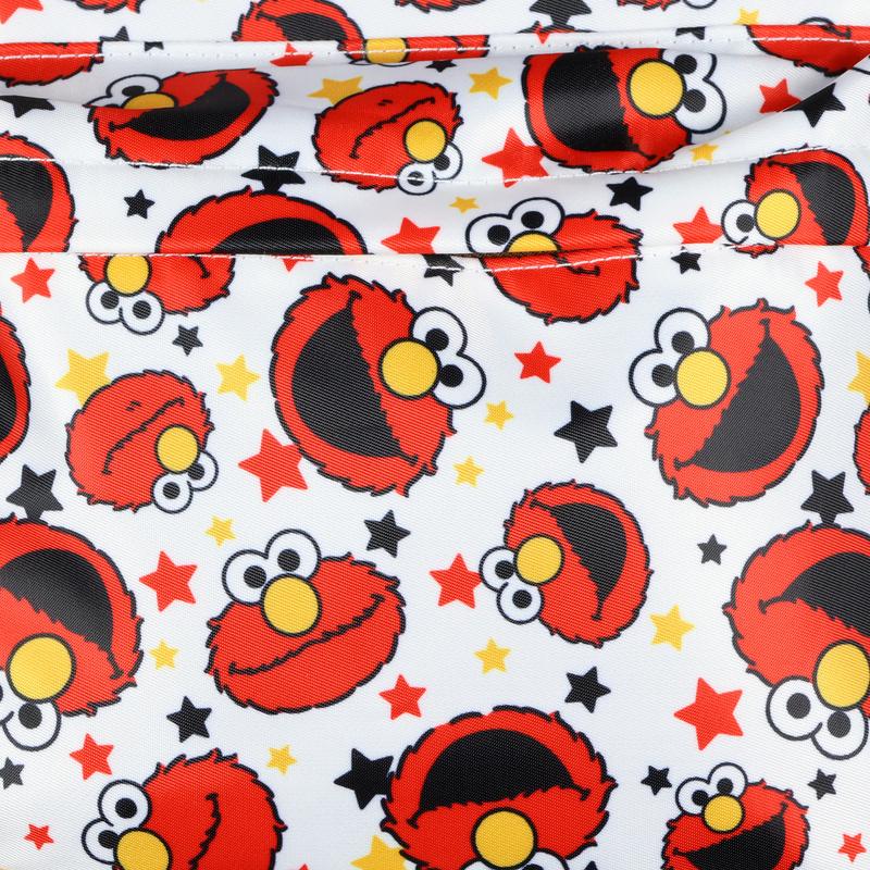 Sesame Street Elmo Backpack – Kids School Bookbag with Laptop Sleeve, Padded Straps & Side Water Bottle Pockets 17"