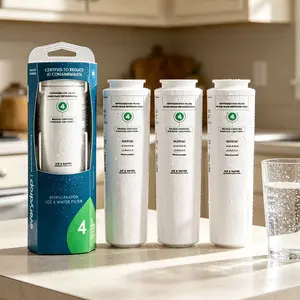 EveryDrop by Whirlpool EDR4RXD1 Refrigerator Water Filter, Filter 4 Replacement for UKF8001, 4396395, WF50, NSF Certified to Reduce 31 Contaminants Including Lead, Pesticides & Pharmaceuticals, 6-Month / 200 Gallon Lifespan
