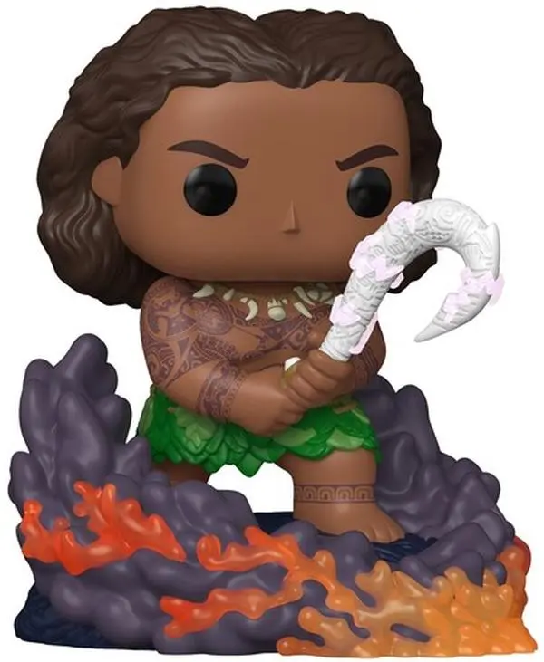 Funko POP! Premium: Moana - Maui (Glow-in-the-Dark) (Disney)  [COLLECTIBLES] Vinyl figurine/statue, Collectible