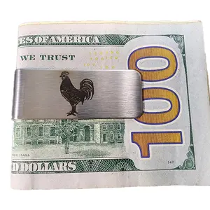 Rooster Money Clip Stainless Steel - Unique Design for Everyday Use