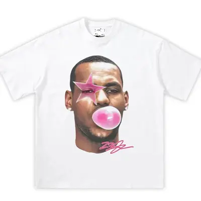 Lebron James Bubble Gum Tee TikTok Shop