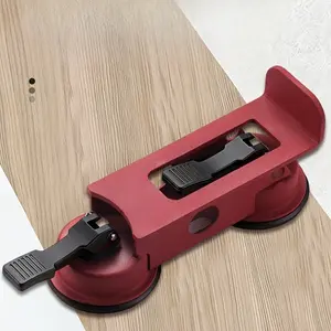 1pc Solid Wood Floor Suction Cup Dual Claw Gap Repair Tool, Flat Narrow Suction Cup Scratch Fixing Tool, Flooring Installation Aid