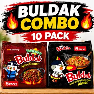 Viral Spicy Ramen-Yakisoba & Original-10Pack samyang