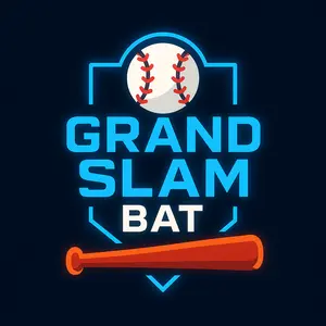 GRAND SLAM League Battle Beechwood Breaks & Fire Factory Baseball Card Set with 1 Authentic MLB Bat for Enthusiasts Sports Collectible