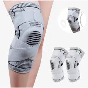 Knee Braces, 2-Pack, Knee Support Compression Sleeves, Fitness Sports Knee Braces, Women's & Men's Compression Suitable for Running, Fitness, Basketball