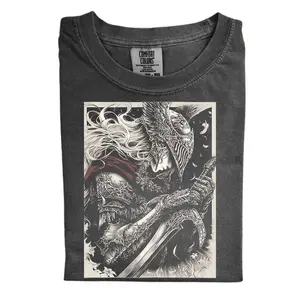 The Retro Elden Graphic Shirt, Malena Shirt, Malenia Merch Shirt, Gift for Men, Gift for Women, Crew Neck T-shirt, Trending T-shirt