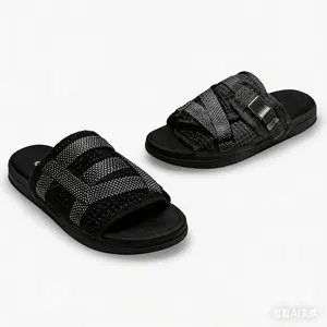 Reflective Slides for Men and Women – Full 3M Reflective Sandals with Adjustable Straps, Arch Support & Anti-Slip Sole, Comfortable Footwear for Wide or Narrow Feet, Light-Up Slide Sandals for Day & Night Wear