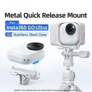 Shadow Stone Insta360 Go Ultra Metal Quick-Release Magnetic Base Accessories, Durable Camera Mounting Solution, Ideal for Photography & Videography