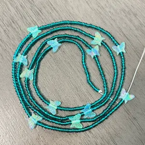 Ocean wings tie on waist beads