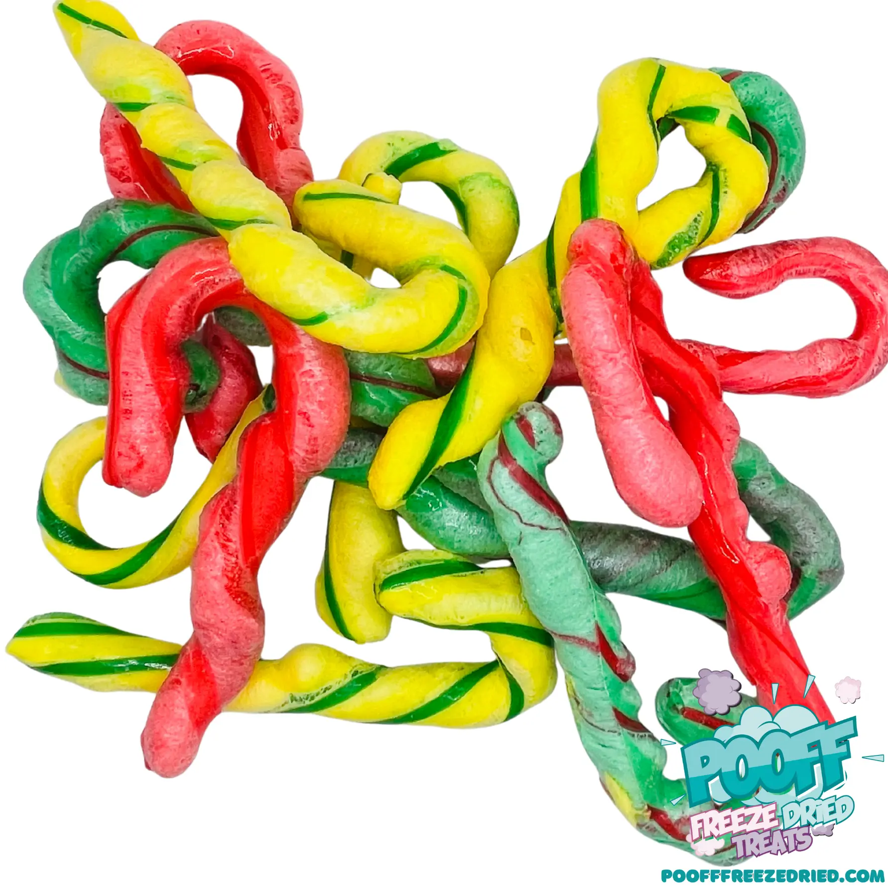 Freeze Dried Life Saver Candy Canes