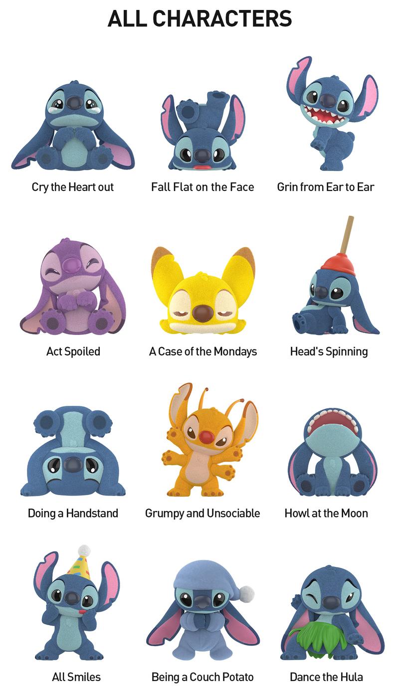 POP MART Disney Stitch Little Emotions Series Figures