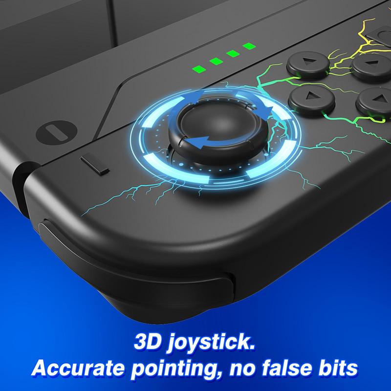 MIMD Wireless Game Controller, Replacement for Switch Controller, Wireless Joy Pad with Double Vibration, Wake-Up Function & Dual Joystick, Switch Accessories