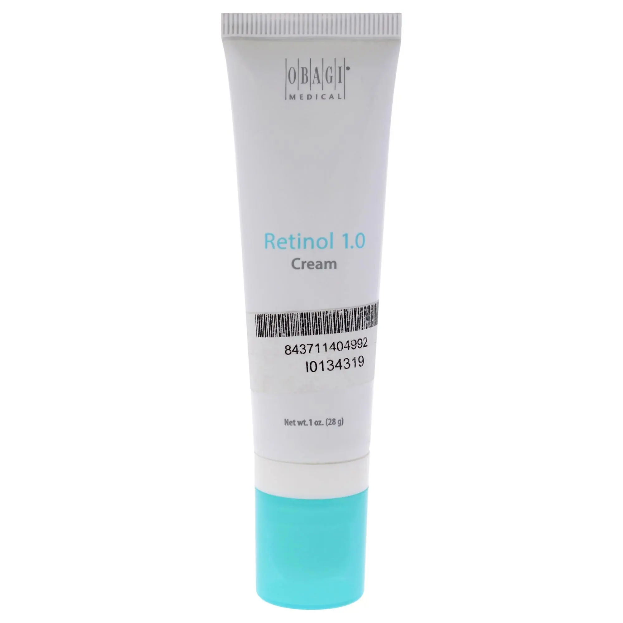 Obagi Retinol 1.0 Cream - 1oz Single Tube Unisex Anti-Aging Facial Cream, Test Version Option (Tester)