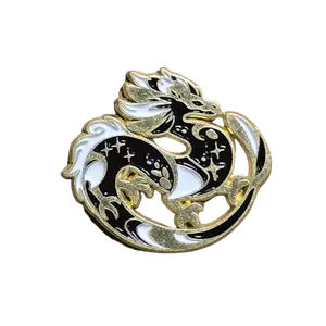 Goldstar Celestial Dragon Pin