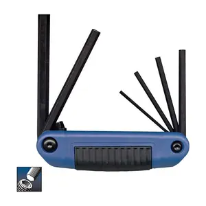 Eklind Ergo-Fold Assorted Metric Fold-Up Hex Key Set 6 pc