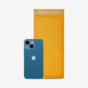 IPACKNOW 250 PC #00 5x10 Inches 250 Pack Inches Kraft Bubble Mailers Yellow Shipping Padded Envelopes Self Seal Waterproof Cushion Envelopes