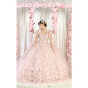 Sweet 16 Birthday Party Dress in Blush Style LK199 Ball Gown