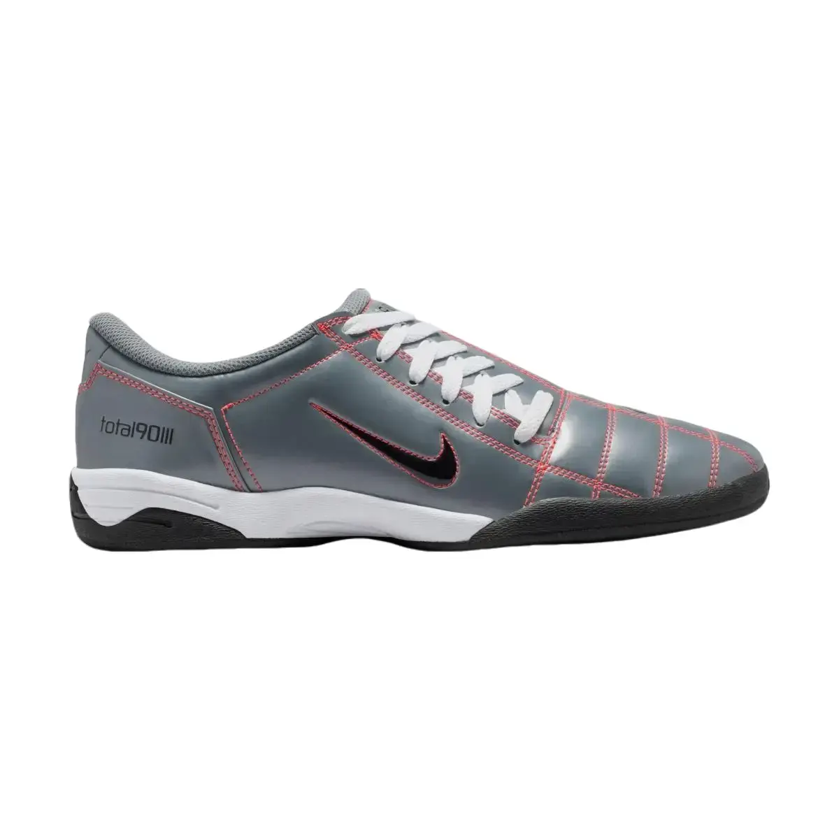 Nike Total 90 3 Smoke Grey Bright Crimson HQ2851-003 Men's Fashion Sneaker New