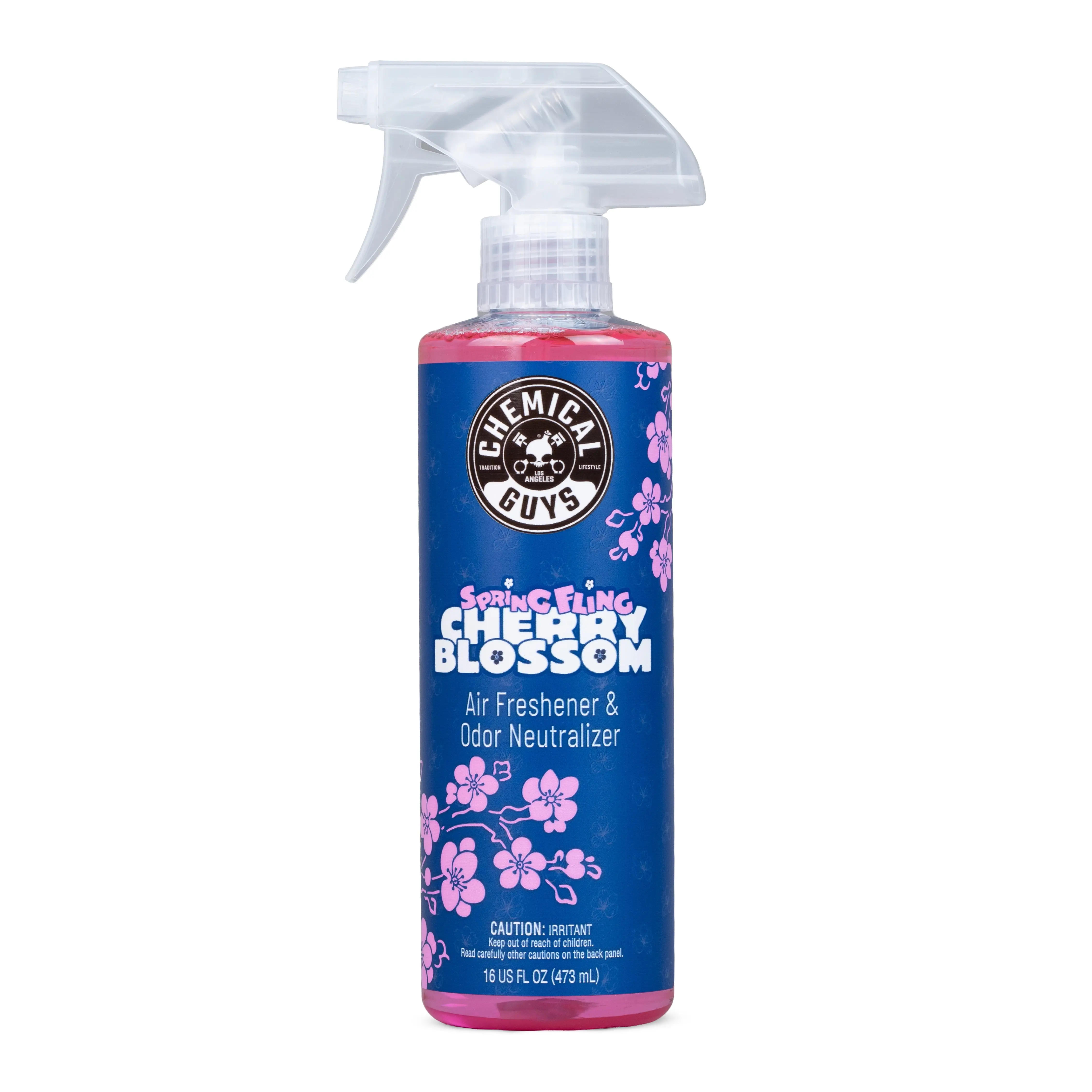 Chemical Guys Spring Fling Cherry Blossom Floral Fragrance Air Freshener - Odor Neutralizer for Car, Home - Automotive Interior Care Accessory