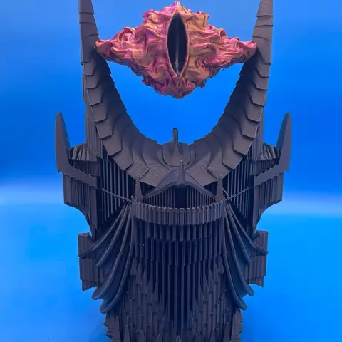 MTG LOTR Sauron’s Tower Deck Box | Magic the Gathering | EDH | 100 Card | Fable Forged Workshop