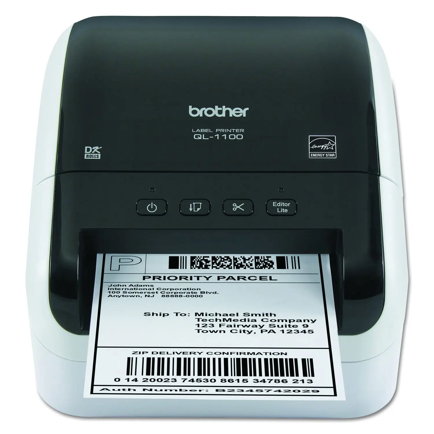 Brother QL-1100 Wide Format Professional USB Thermal Label Printer
