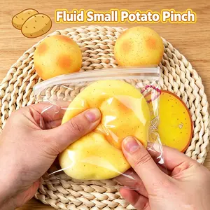 Potato Fluid Pinch Slow Rebound Release Small Toy Simulation Fluid Ball Decompression Tool Mud Feeling Pinch Music
