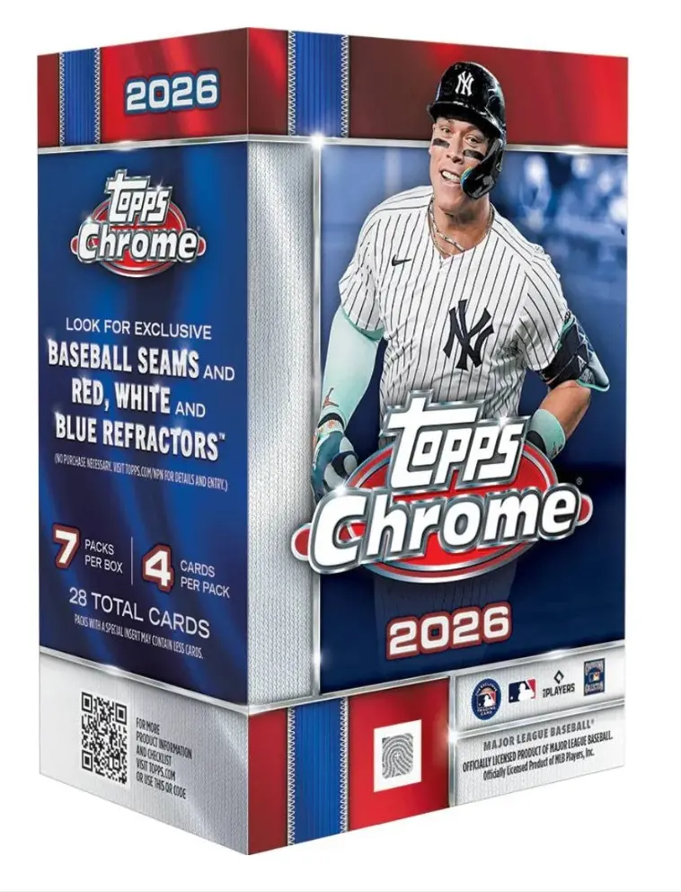 2026 Topps Chrome Blaster Box