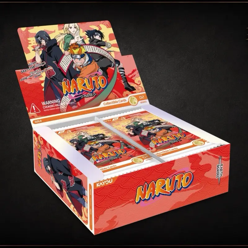 KAYOU NARUTO Smriti Collectible Card - Earth Scroll English Series 2 Box W/Promo